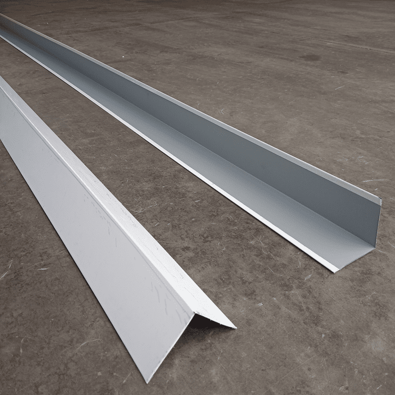 Esquinero Exterior Blanco 80x80x0,5mm L:3m
